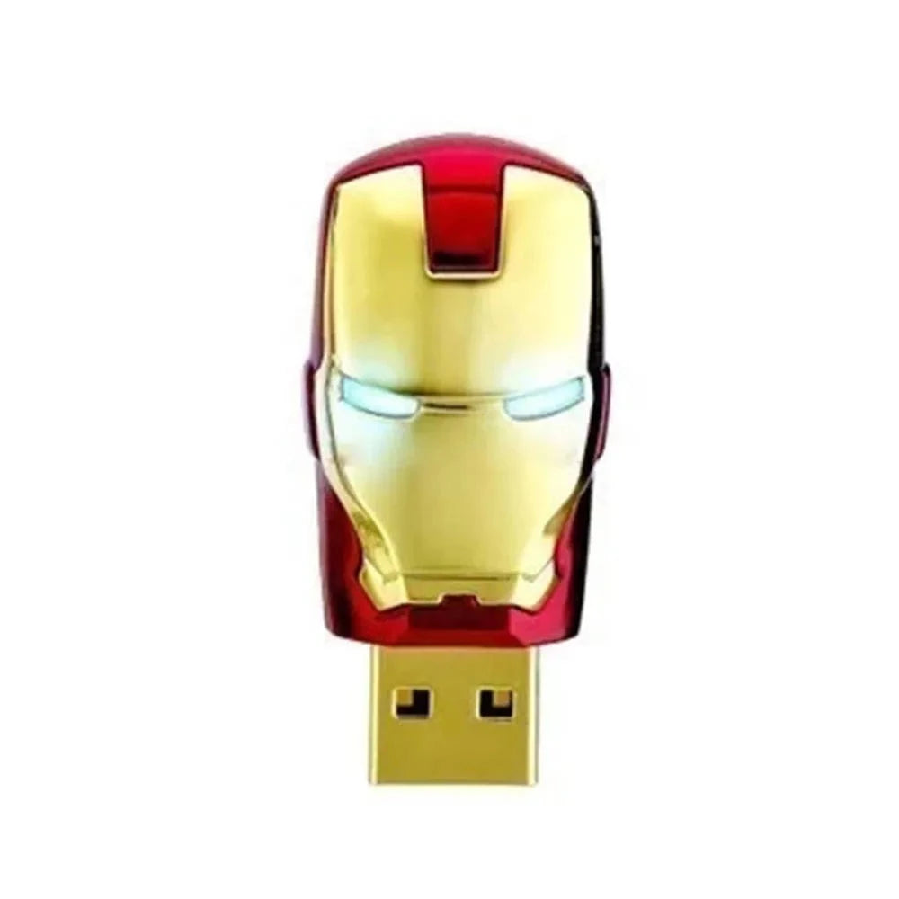 Metal Head LED Lamp USB Flash Drives