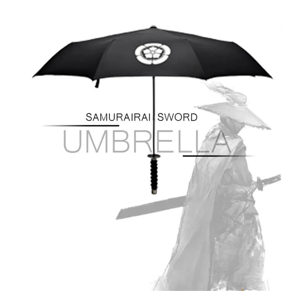 Samurai Shield: Swordsman Folding Umbrella