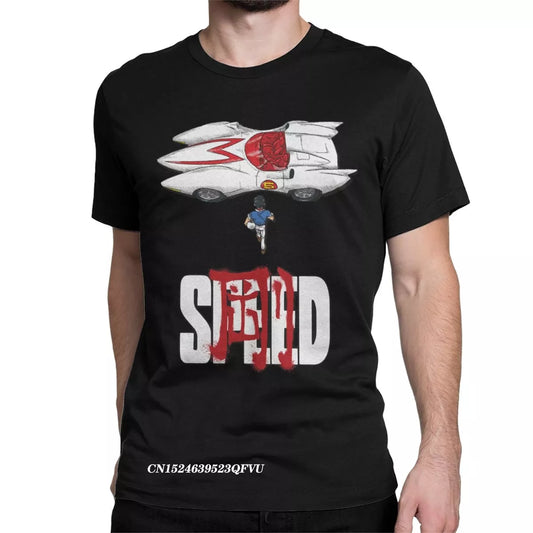 Casual Speed Racer Mach 5 Anime T Shirts