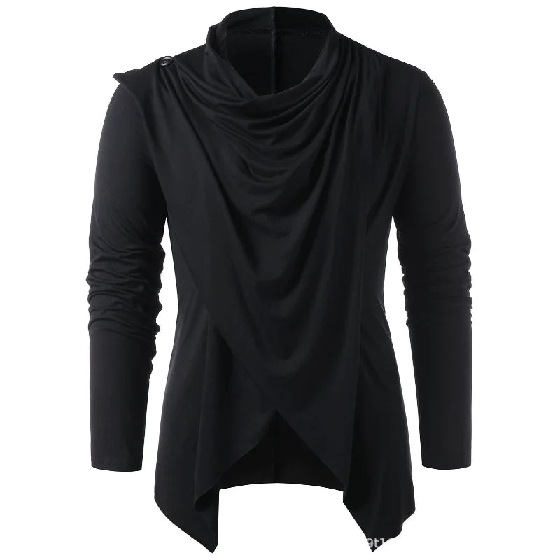 Chic Men’s Solid Cardigan: Casual Style Essential
