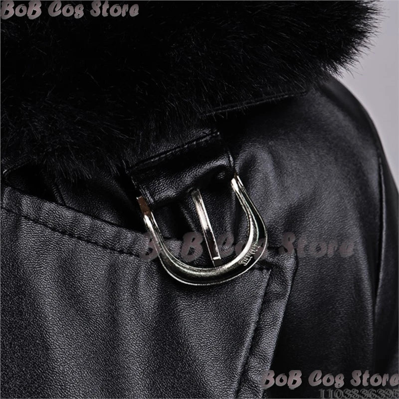 Leon Kennedy Cosplay Costume — Brown Leather Jacket & Tactical Set