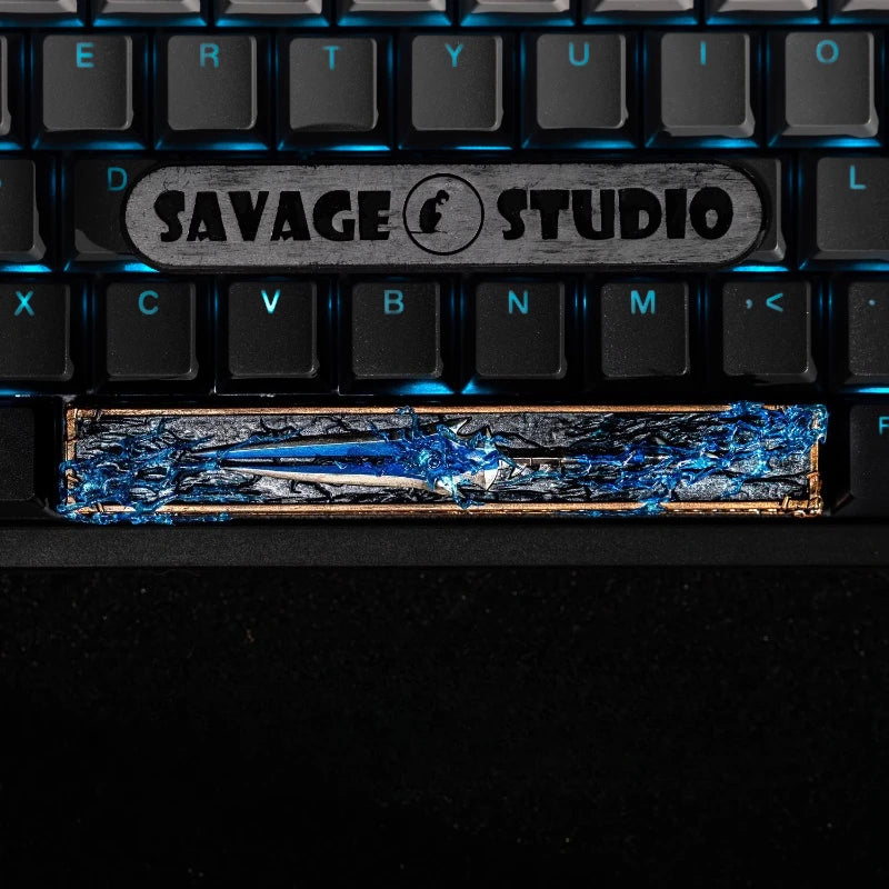 Thunderfury WoW Resin Keycap — 6.25U Spacebar
