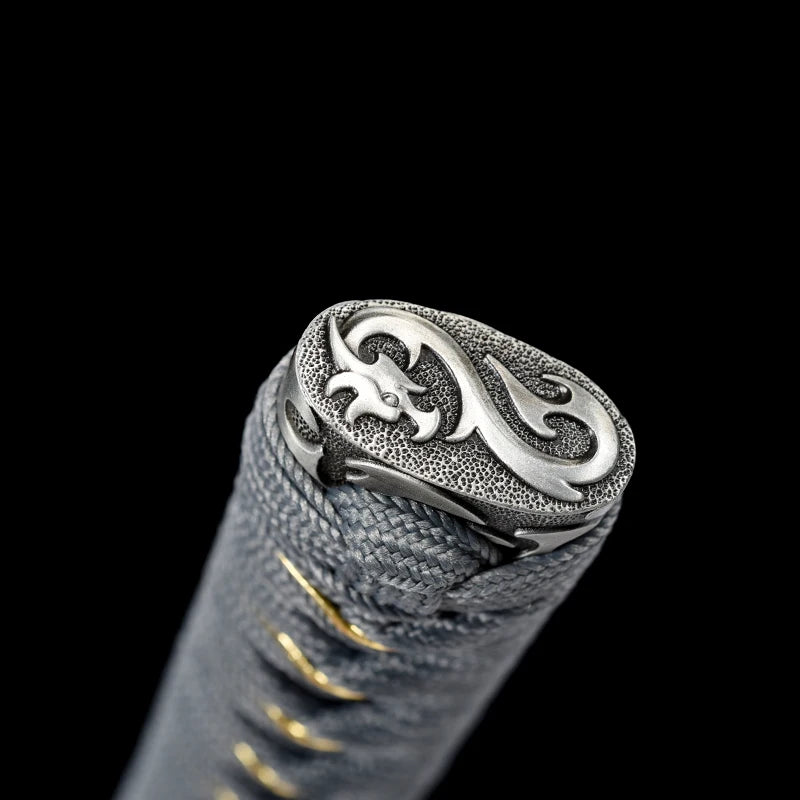 Majestic Dragon Sword Fittings Set for Samurai Blades