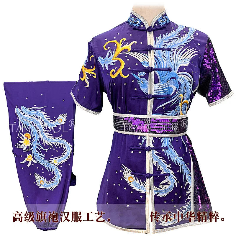 Routine Uniform Kungfu Costume for lady