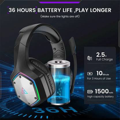 Headphones E1000 WT 7.1 Surround Wired Gaming Headset