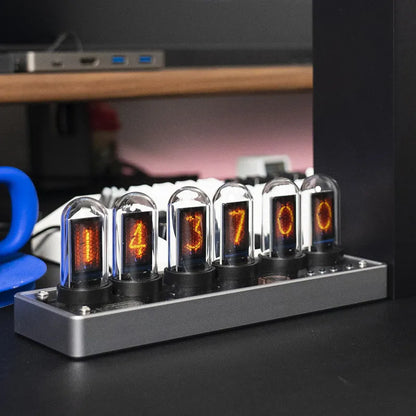 Cyberpunk IPS Nixie Clock Digital Screen