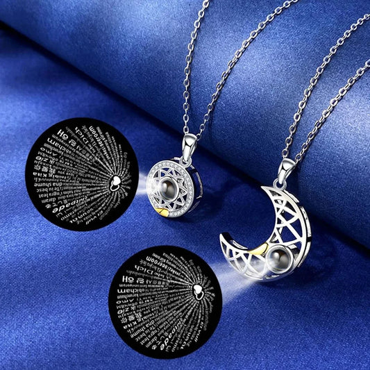 Name: Sun & Moon Lovers' Pendant Duo