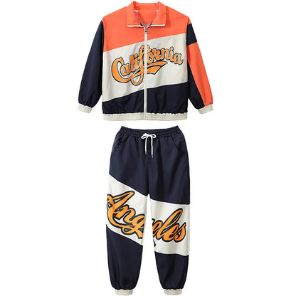 Boys Hip Hop Baseball Jacket Street Dance