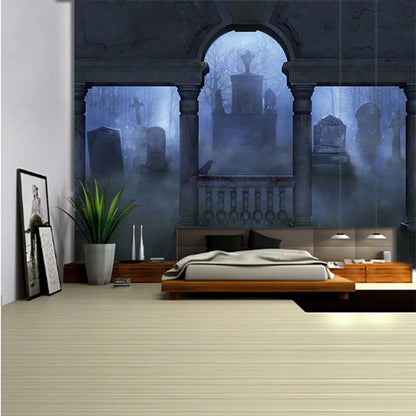 Horror Halloween Tapestry Wall Art Home