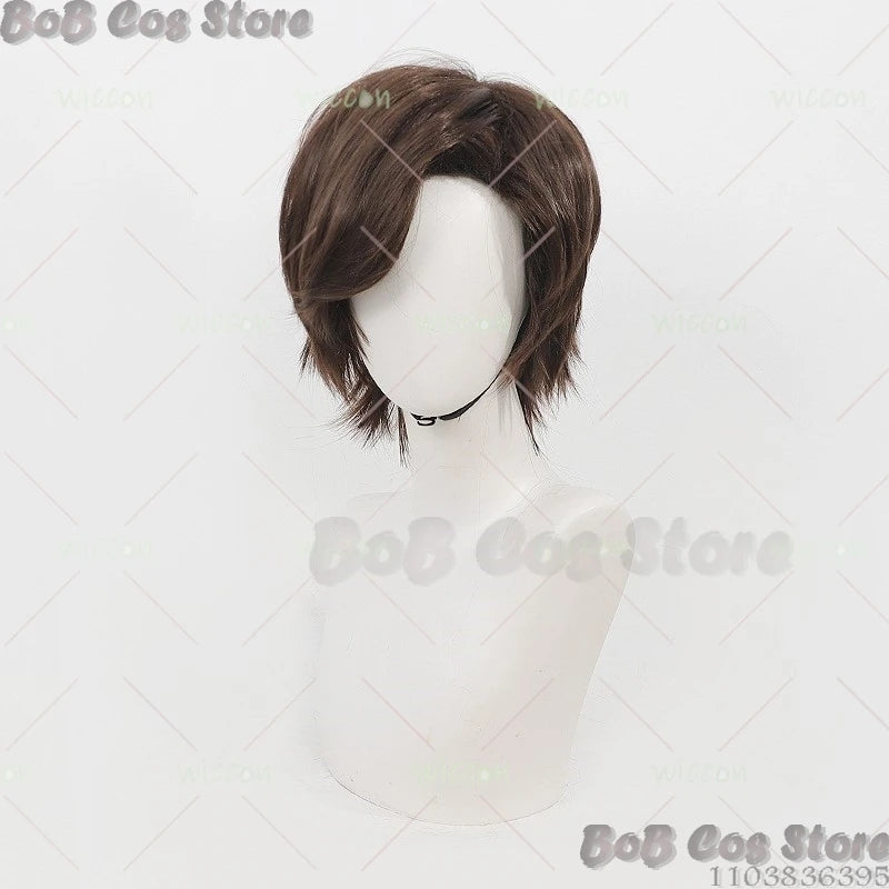 Leon Kennedy Cosplay Costume — Brown Leather Jacket & Tactical Set
