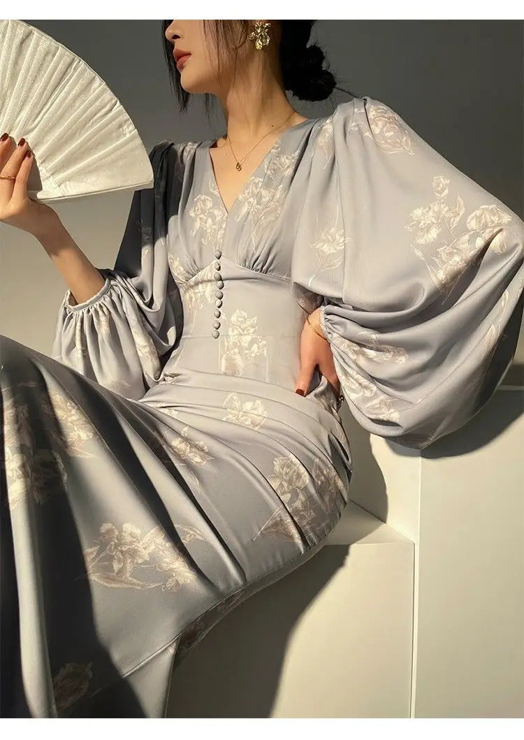 Elegant Mermaid Vintage Dress for Women