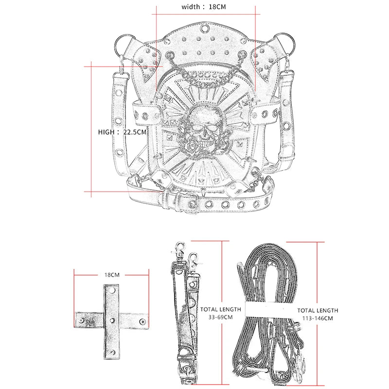 Leg Thigh Bag Packs Accessories