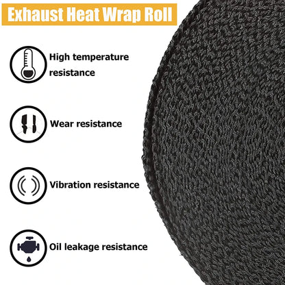 Fiberglass Thermal Wrap: 1.5M Exhaust Heat Shield