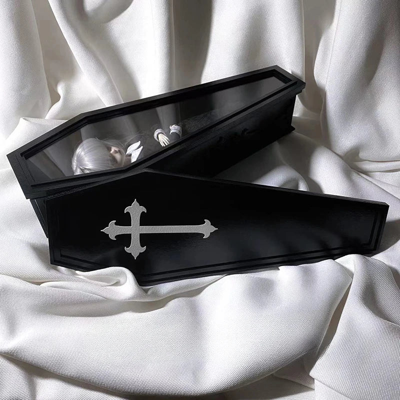 Doll Accessories Gothic Casket Storage Box Toys