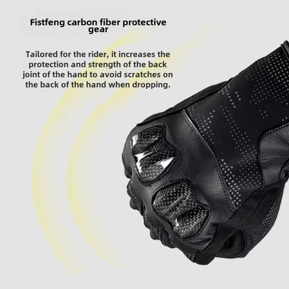 DURACOLD Reflective Sheepskin Riding Gloves