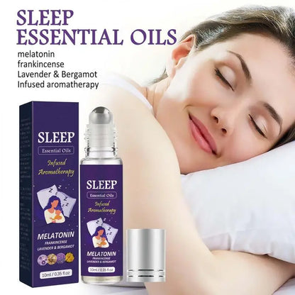Sleep Bliss: Lavender & Bergamot Essential Oil Roller