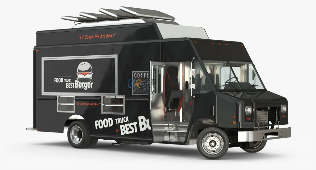 Customized Food Truck Cart Fast Food