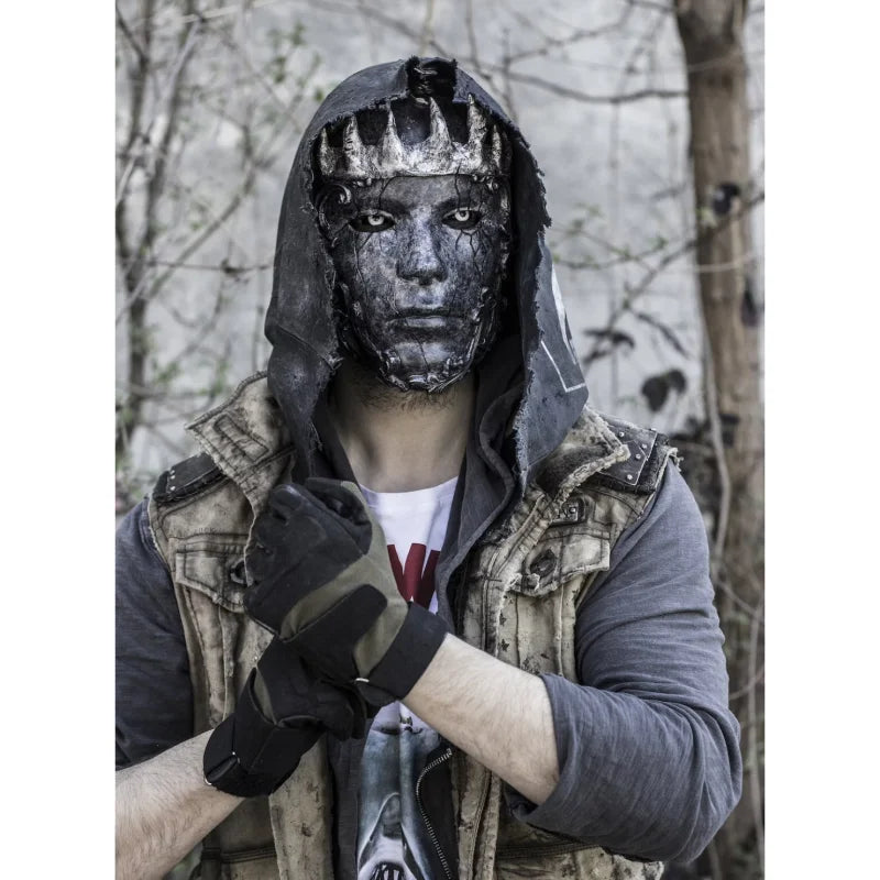 Abyss King Horror Latex Mask — Full Head