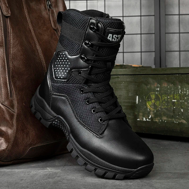 Leather Hiking Work Boots