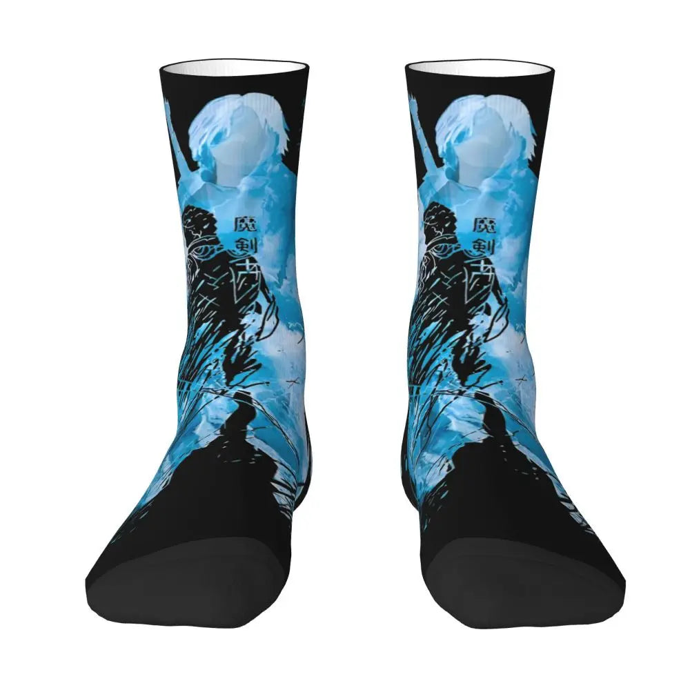 Vergil Kawaii Gaming Socks - Cozy & Anti-Skid Duo