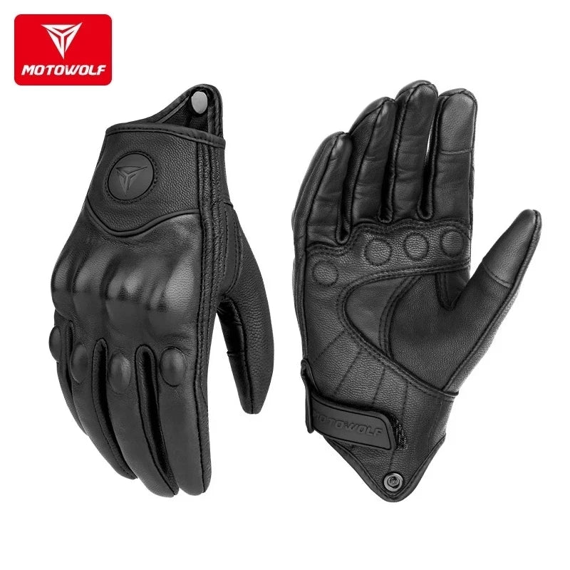 Name: Ultimate Leather Motorcycle Gloves