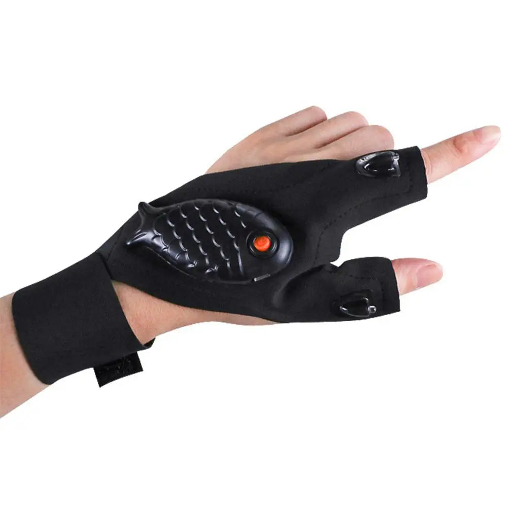 GlowGrip LED Gloves: Rechargeable Handheld Light
