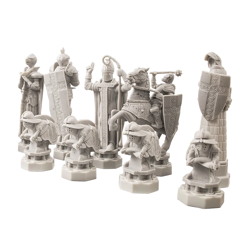 Table Game Chess Figures Professional Plastic Historical Chess