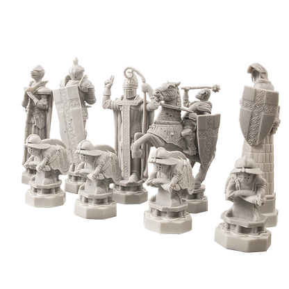 Table Game Chess Figures Professional Plastic Historical Chess