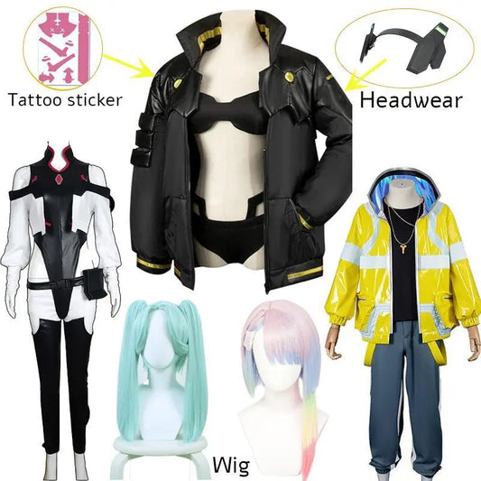 Lucy Cosplay Anime Cyberpunk Edgerunnersn Costume