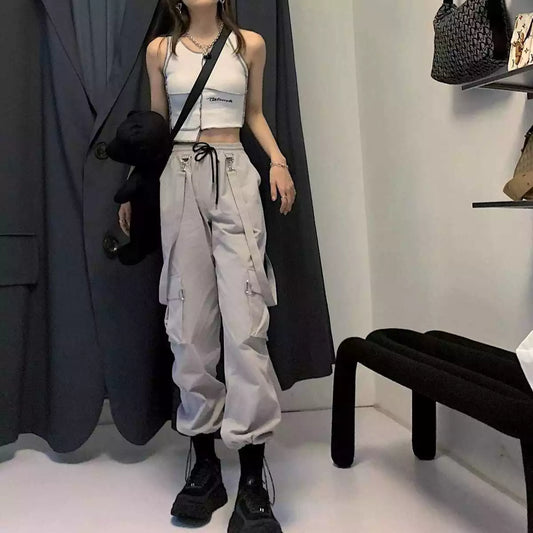 Jogging Cargo Pants Women Streetwear