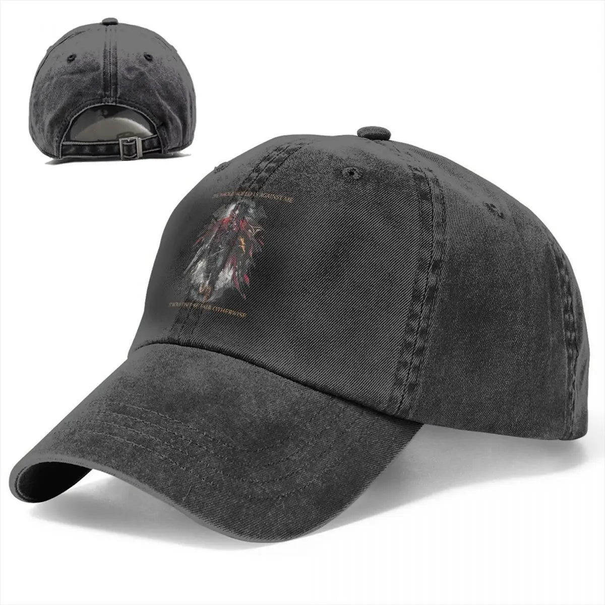Vincent Valentine FF7 Snapback D-Devil May Game Cry Cap