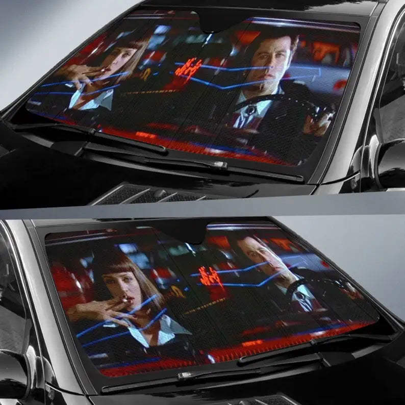 Pulp Fiction 1994 Movies Windshield, Car Accessories