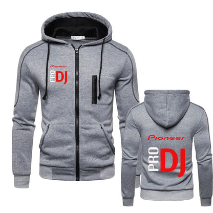 DJ music hoodie coat