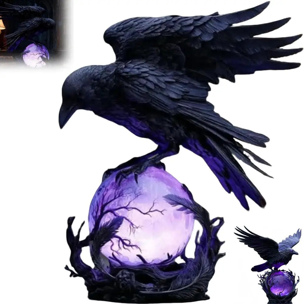 Raven's Moonlight LED Lamp