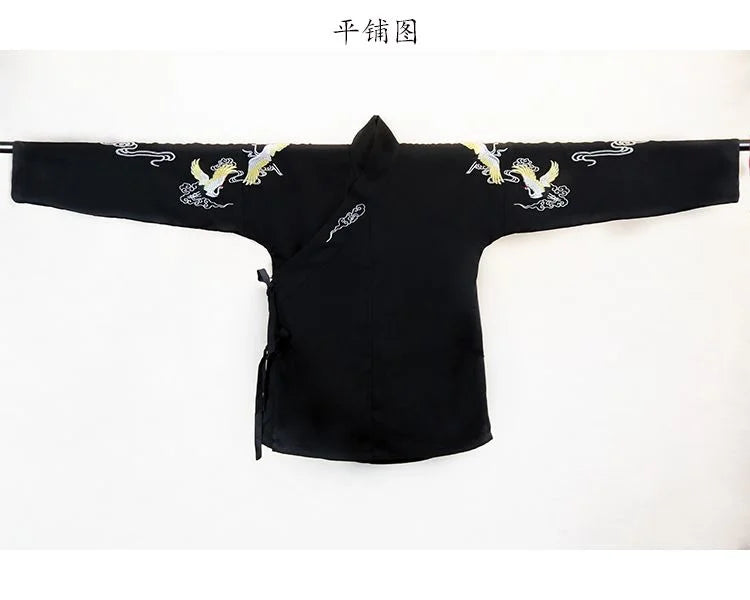 Vintage Knight Hanfu Robe: Cosplay & Dance Attire