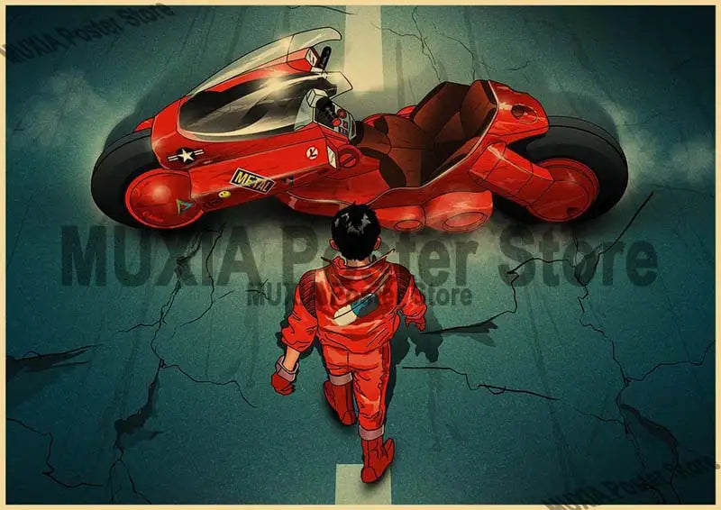 Classic Anime Movie Akira Posters