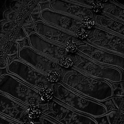 Gothic Velvet Elegance Dress