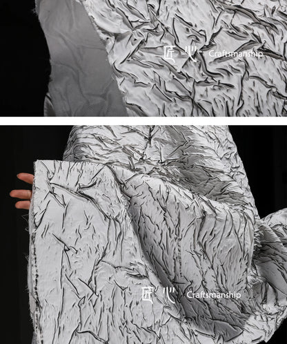 Eco Jacquard Pleat Fabric for Fashion Creations
