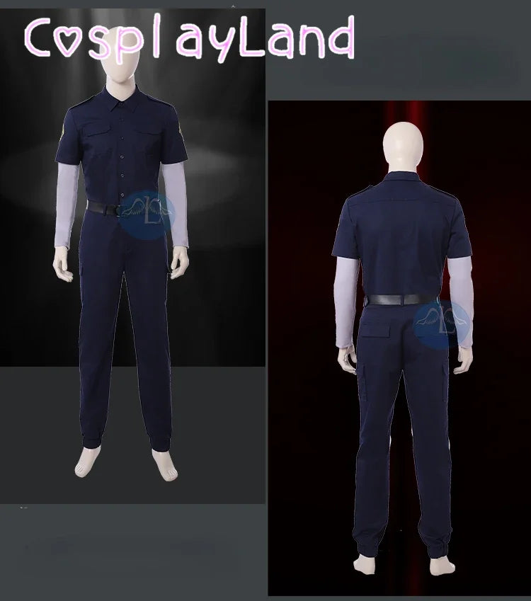 Leon Kennedy Resident 2 Cosplay Costume Set