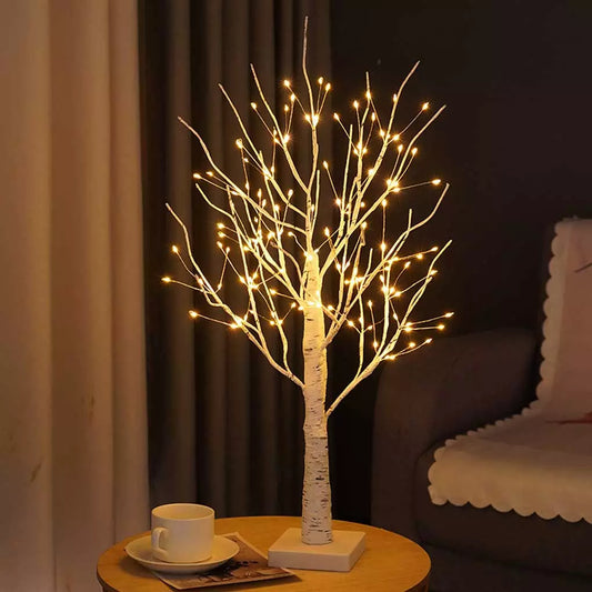 Leds Birch Tree Light Glowing