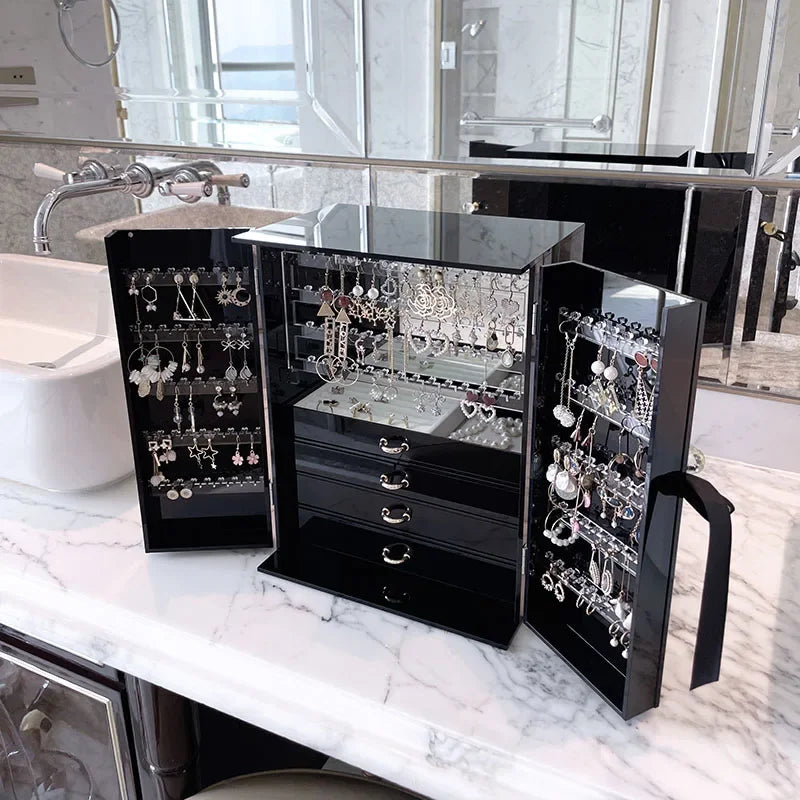 Acrylic Jewelry Boxes Accessories Storage