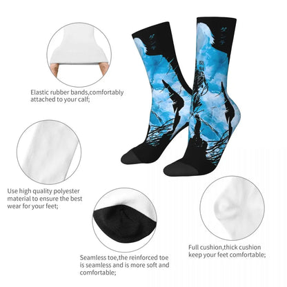 Vergil Kawaii Gaming Socks - Cozy & Anti-Skid Duo
