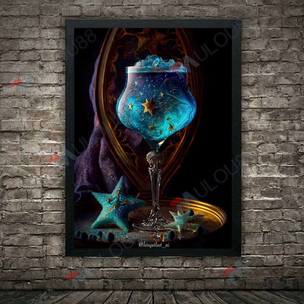 Witch's Elixir: Love & Immortality Canvas Art