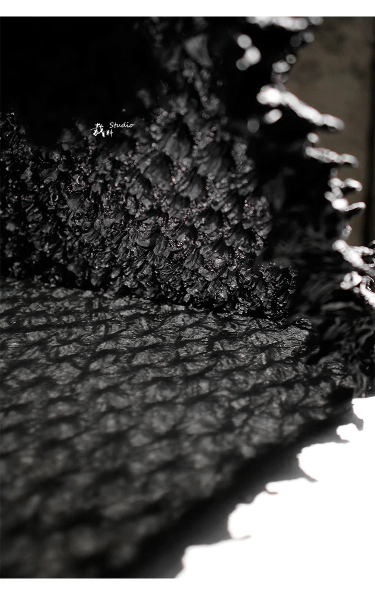 Hedgehog Elegance: 3D Handmade Designer Fabric Bag