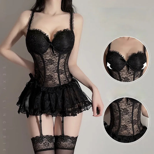 Sexy lingerie for women sexy lace dress