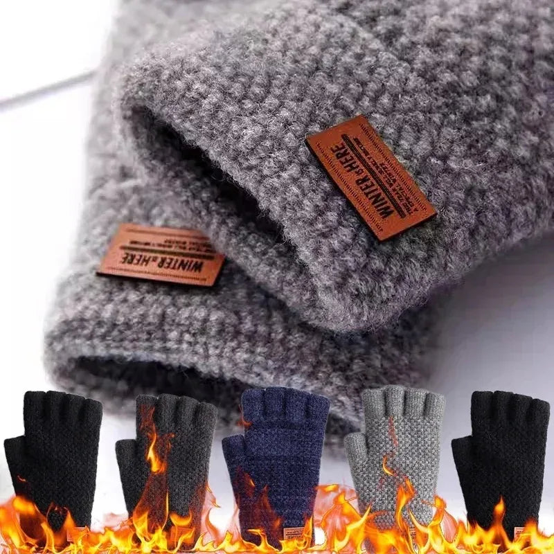 Winter Fingerless Gloves