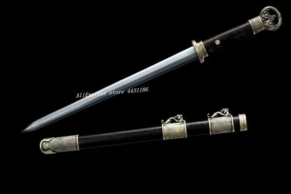 Dragon Jian: Handmade Damascus Blade Kung Fu Sword