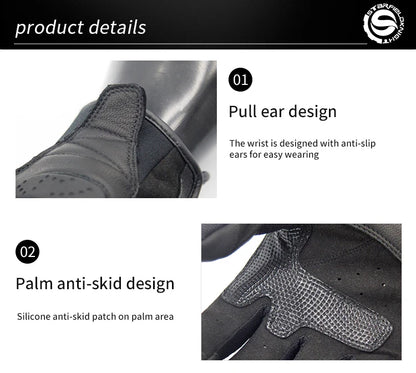 GlideGuard Summer Riding Gloves - Star Field Knight