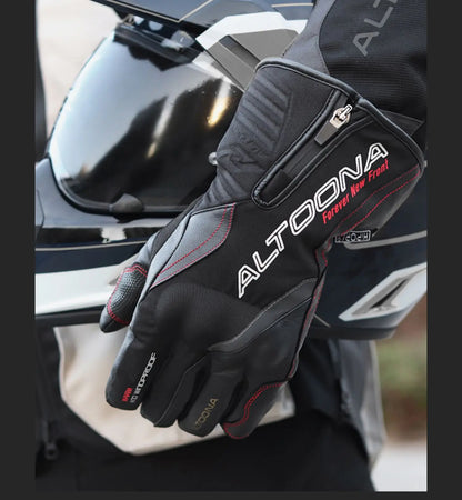 Winter Windproof Touchscreen Motorcycle Gloves