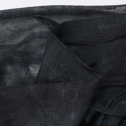 Hole Strapless Grunge Dress